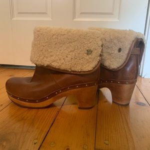 Ugg Lynnea fur chestnut tan boot 8